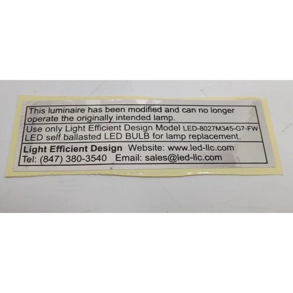 Light Efficient Design LED Omni Directional Flood replaces 400W HID - MOGUL BASE